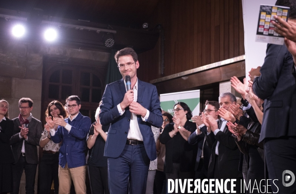 Campagne municipales 2020 meeting Nicolas Mayer Rossignol (PS)