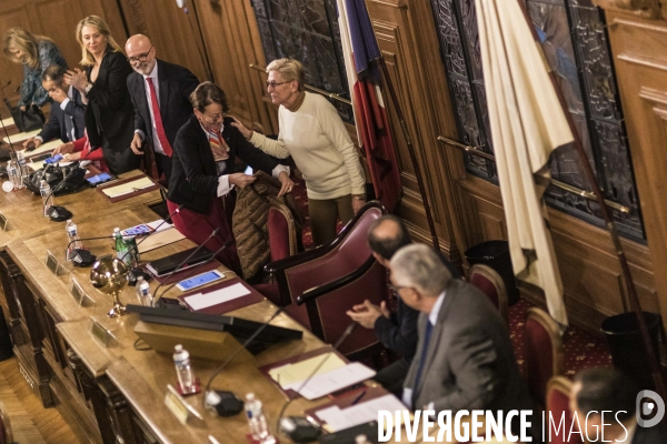 Dernier conseil municipal présidé par Isabelle Balkany