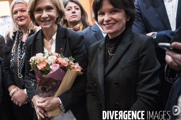 Valerie Pecresse présente des candidats franciliens pour les municipales