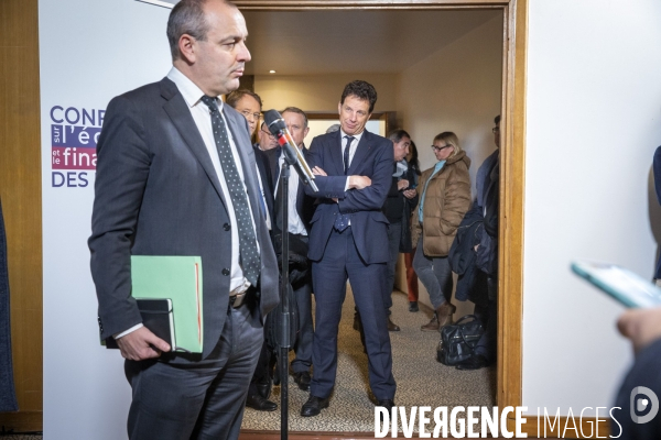 Première réunion de la conférence de financement des retraites au CESE