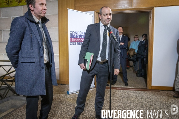 Première réunion de la conférence de financement des retraites au CESE
