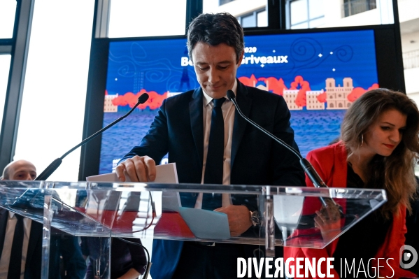 Benjamin Griveaux et la liste Paris ensemble présentent leurs voeux