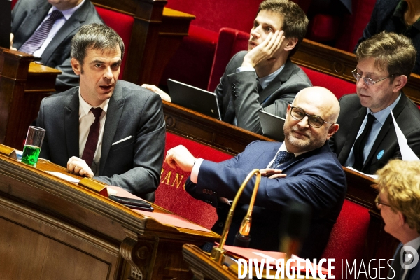 La réforme des retraites en débat à l Assemblée Nationale.