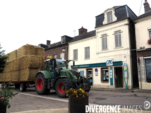 Vie de village,Normandie