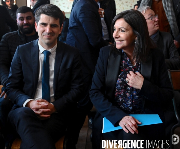 Anne hidalgo lance le grand paris en commun