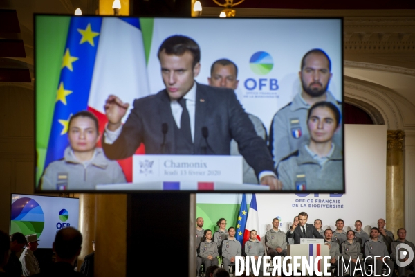 Emmanuel Macron à Chamonix et sur la mer de glace