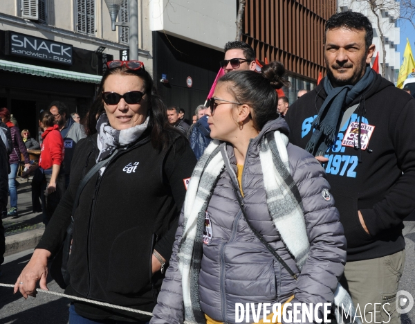 Manifestation a marseille