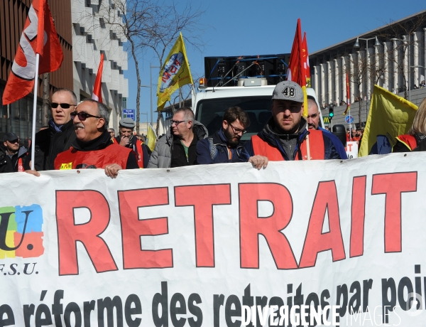 Manifestation a marseille