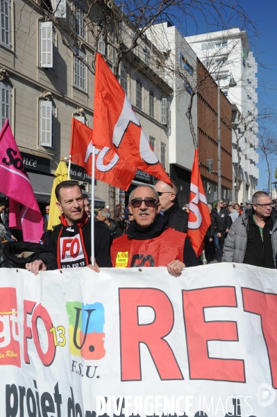 Manifestation a marseille