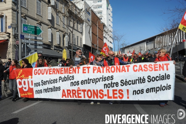 Manifestation a marseille