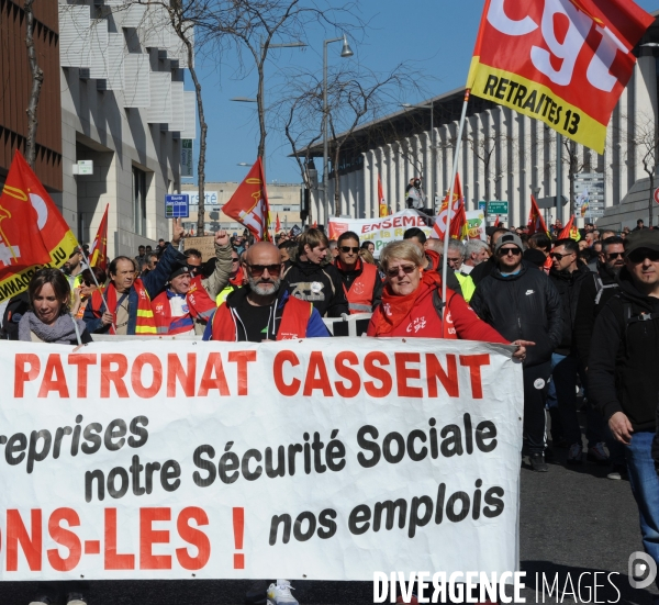 Manifestation a marseille