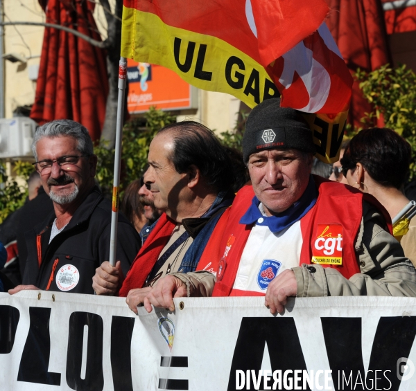 Manifestation a marseille