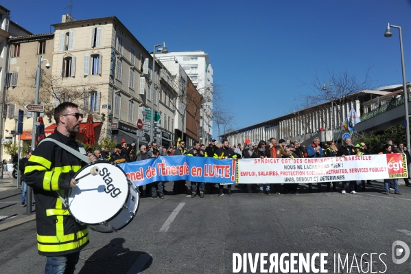 Manifestation a marseille