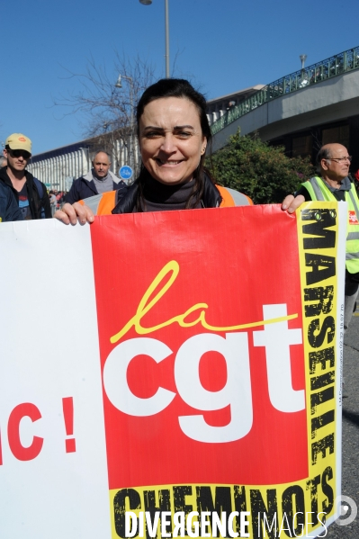 Manifestation a marseille