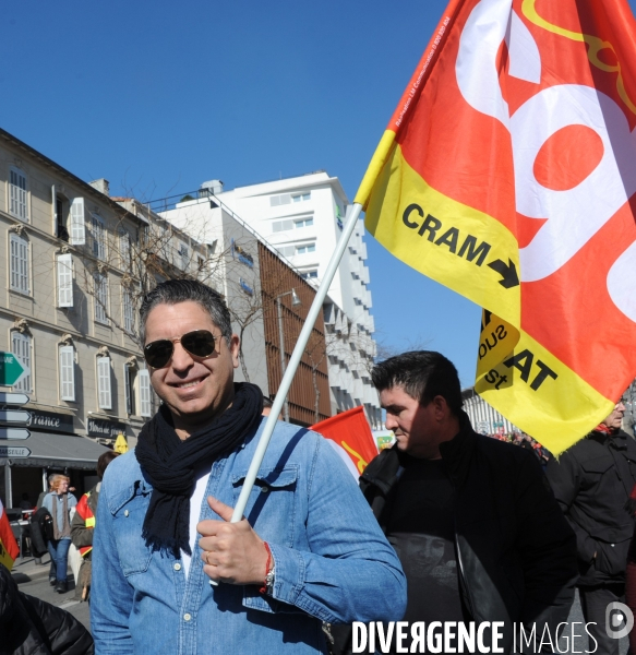 Manifestation a marseille