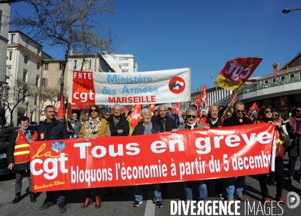 Manifestation a marseille