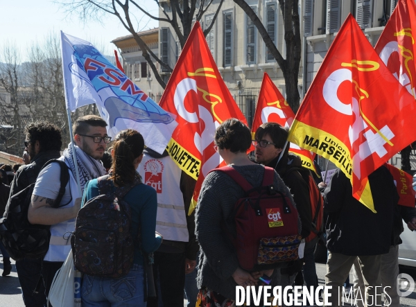 Manifestation a marseille