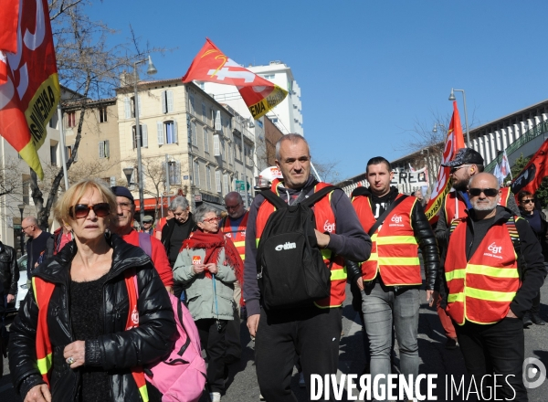 Manifestation a marseille