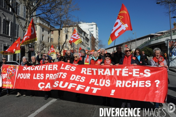 Manifestation a marseille