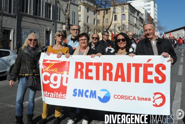 Manifestation a marseille