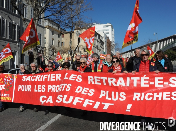 Manifestation a marseille