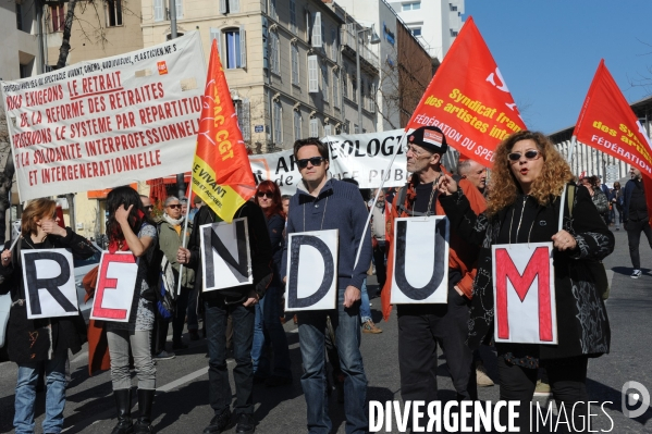 Manifestation a marseille