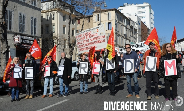 Manifestation a marseille