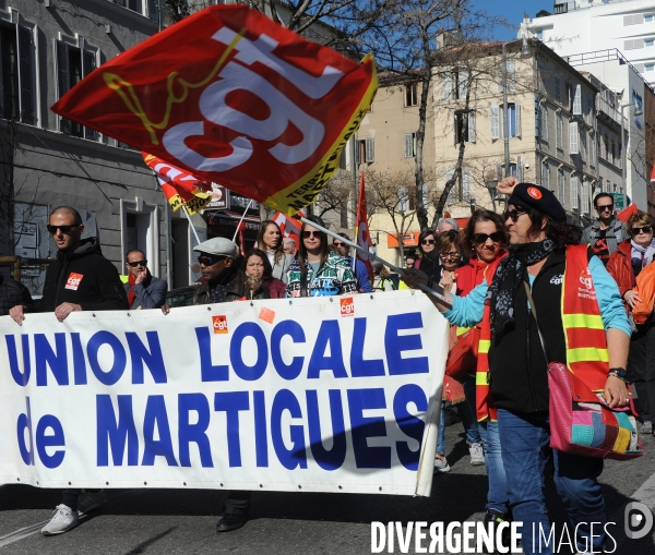 Manifestation a marseille