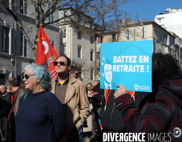 Manifestation a marseille