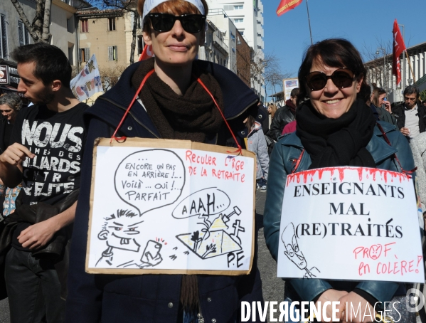 Manifestation a marseille