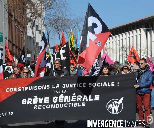 Manifestation a marseille