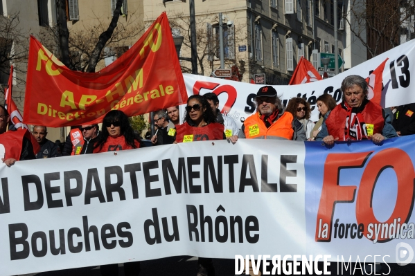 Manifestation a marseille