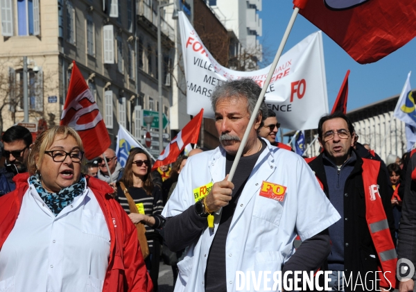 Manifestation a marseille