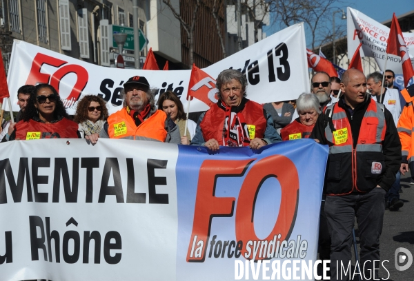 Manifestation a marseille