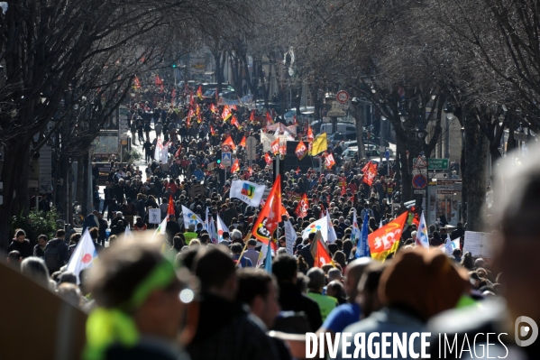 Manifestation a marseille