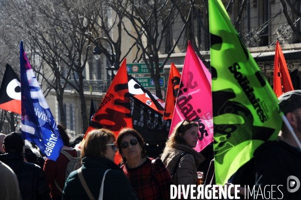 Manifestation a marseille