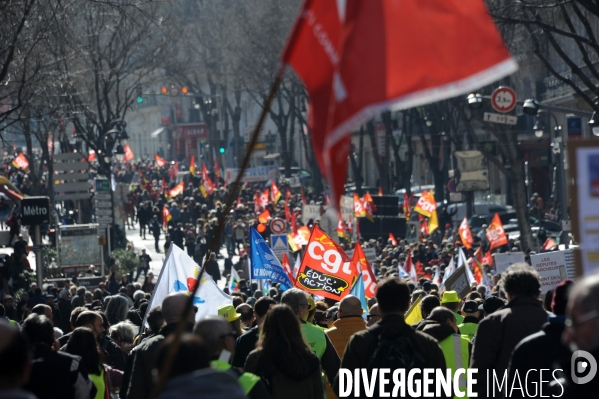 Manifestation a marseille