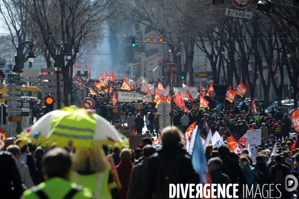 Manifestation a marseille