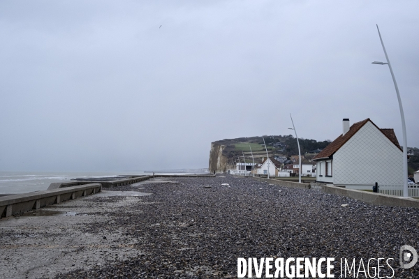 Après les tempêtes Ciara, Ines et Dennis sur le littoral Normand