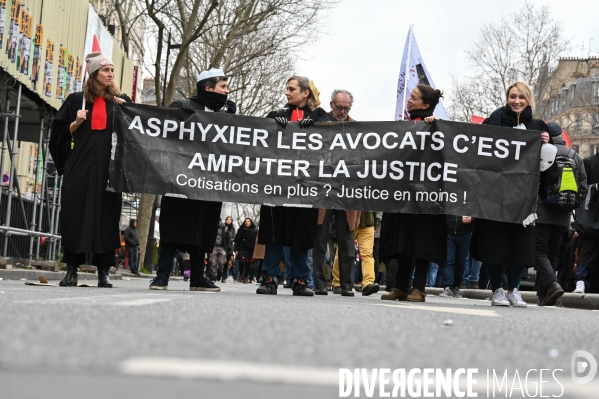 Manifestation contre la réforme des retraites