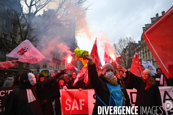 Avocats. Manifestation contre la réforme des retraites