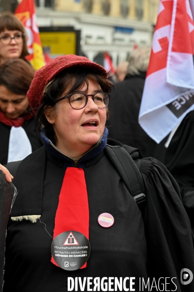 Manifestation contre la réforme des retraites