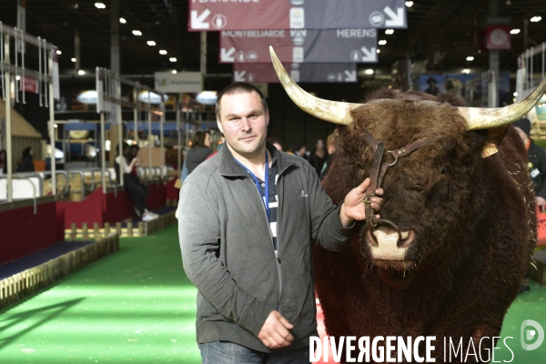 Salon de l Agriculture de Paris. Agricultural show in Paris.