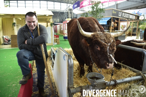 Salon de l Agriculture de Paris. Agricultural show in Paris.