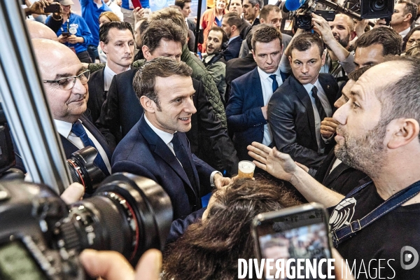 Emmanuel Macron au Salon de l Agriculture 2020