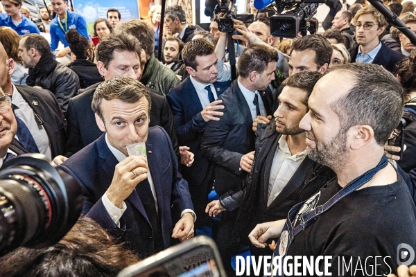 Emmanuel Macron au Salon de l Agriculture 2020