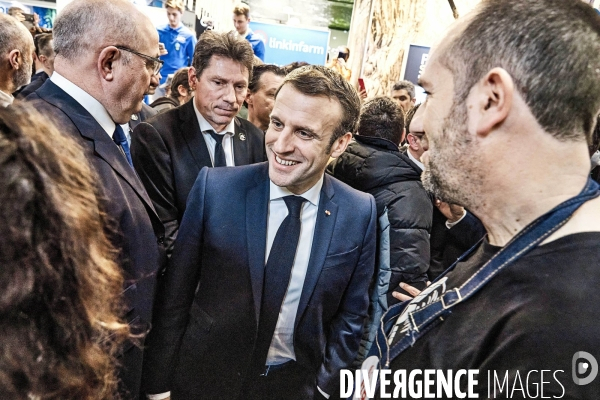 Emmanuel Macron au Salon de l Agriculture 2020