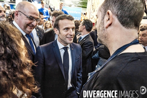 Emmanuel Macron au Salon de l Agriculture 2020