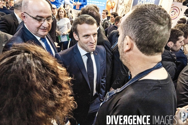 Emmanuel Macron au Salon de l Agriculture 2020