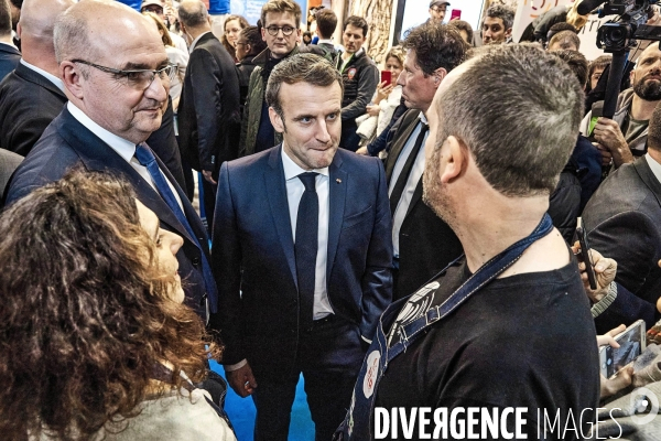 Emmanuel Macron au Salon de l Agriculture 2020